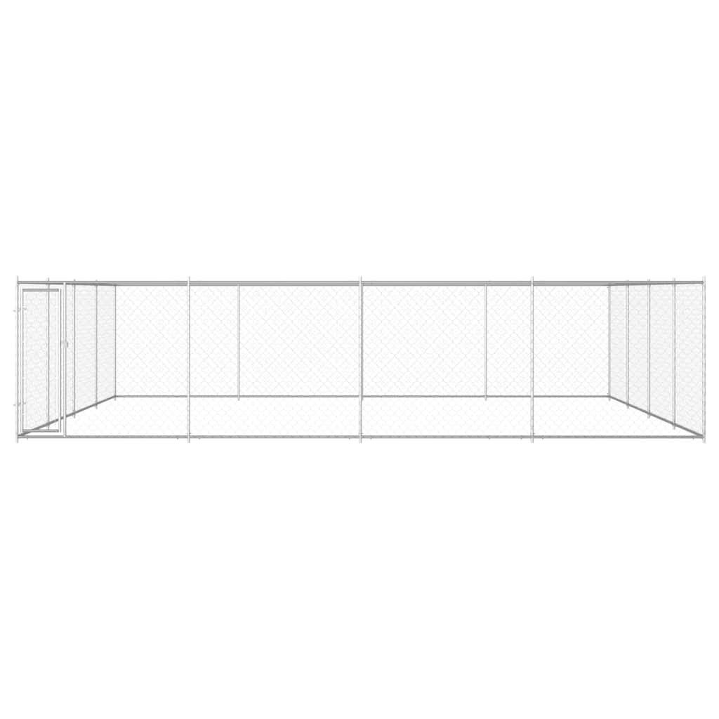 Outdoor-Hundezwinger Verzinkter Stahl