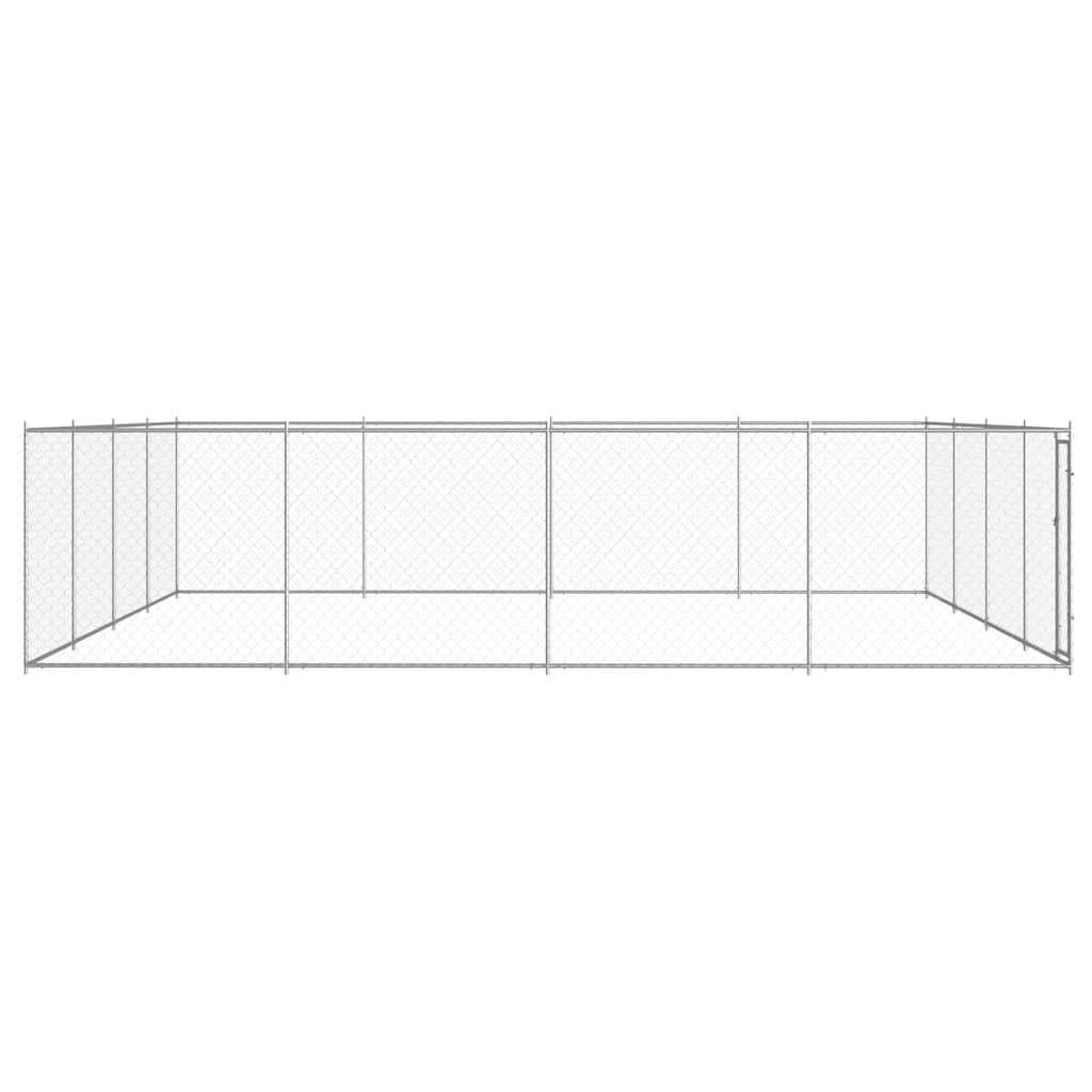 Outdoor-Hundezwinger Verzinkter Stahl