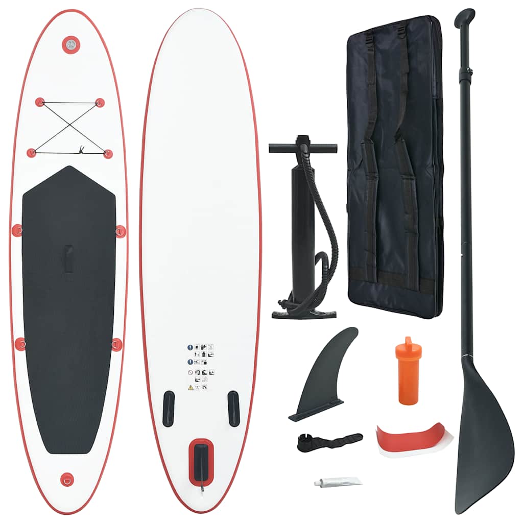 Sup-Board Aufblasbar Und Weiß