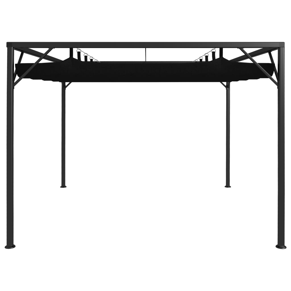 Gartenpavillon Mit Ausziehbarem Dach 3×3 M