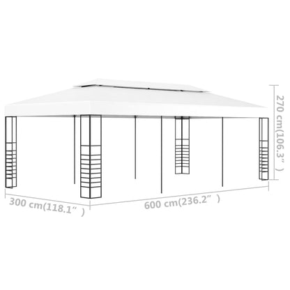 Gartenpavillon 6×3 M