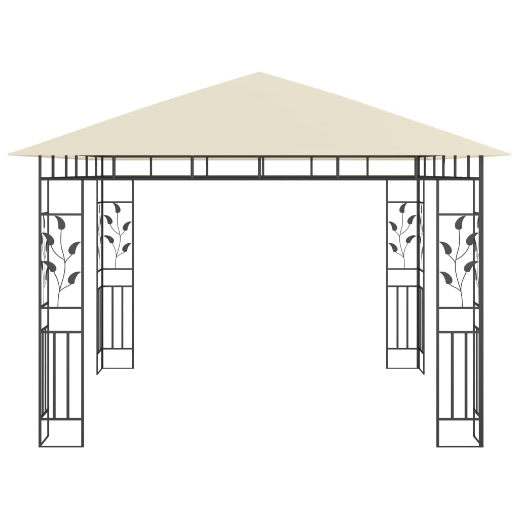 Pavillon Mit Moskitonetz 3X3X2,73 M 180 G/M²