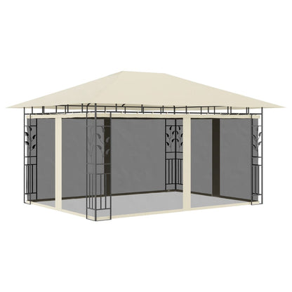 Pavillon Mit Moskitonetz 4X3X2,73 M 180 G/M²