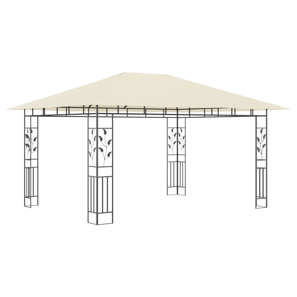 Pavillon Mit Moskitonetz 4X3X2,73 M 180 G/M²
