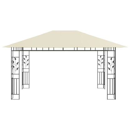 Pavillon Mit Moskitonetz 4X3X2,73 M 180 G/M²