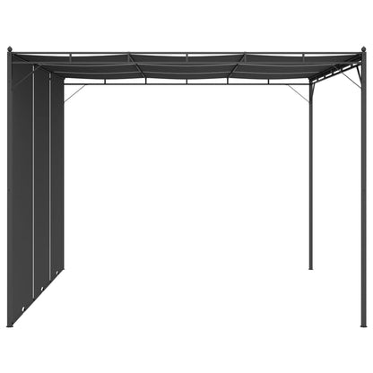 Gartenpavillon Mit Seitenvorhang 3X3X2,25 M