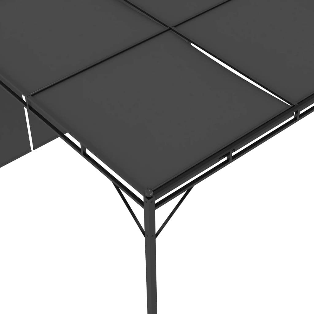 Gartenpavillon Mit Seitenvorhang 3X3X2,25 M