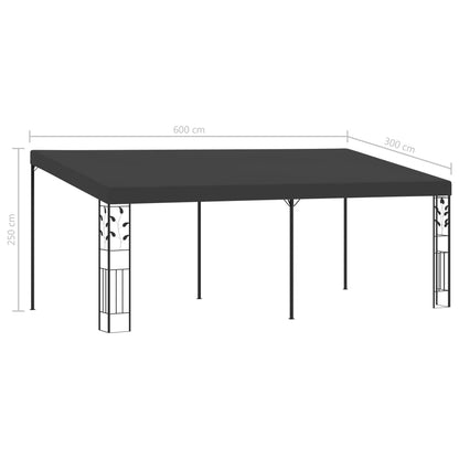 Wand-Pavillon 6X3X,5 M