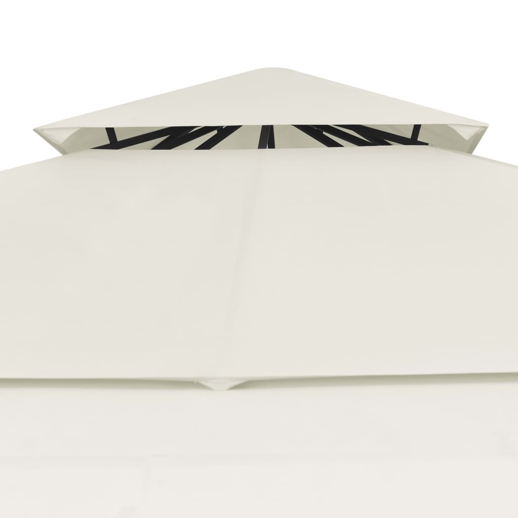 Pavillon Mit Doppelt Erweiterten Dächern 3X3X2,75 Cm 180 G/M²