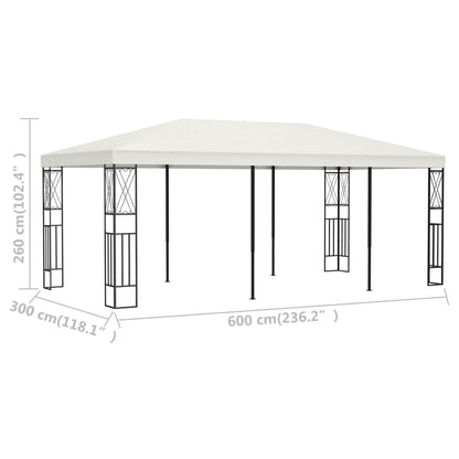 Pavillon 3×6 M Stoff