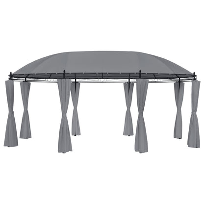 Pavillon Mit Vorhängen 520X349X255 Cm