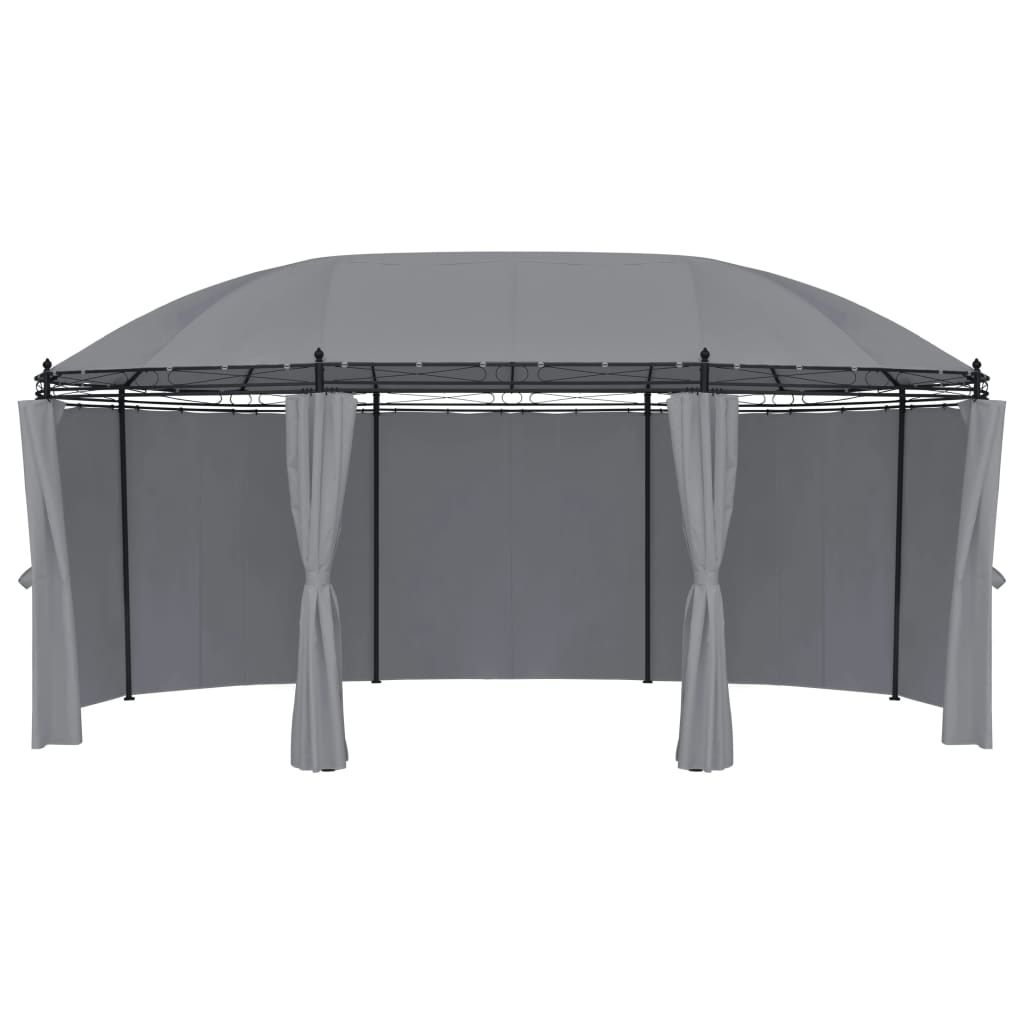 Pavillon Mit Vorhängen 520X349X255 Cm