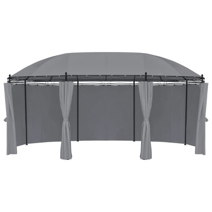 Pavillon Mit Vorhängen 520X349X255 Cm
