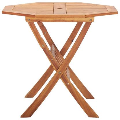Gartentisch Klappbar 90X75 Cm Massivholz Akazie