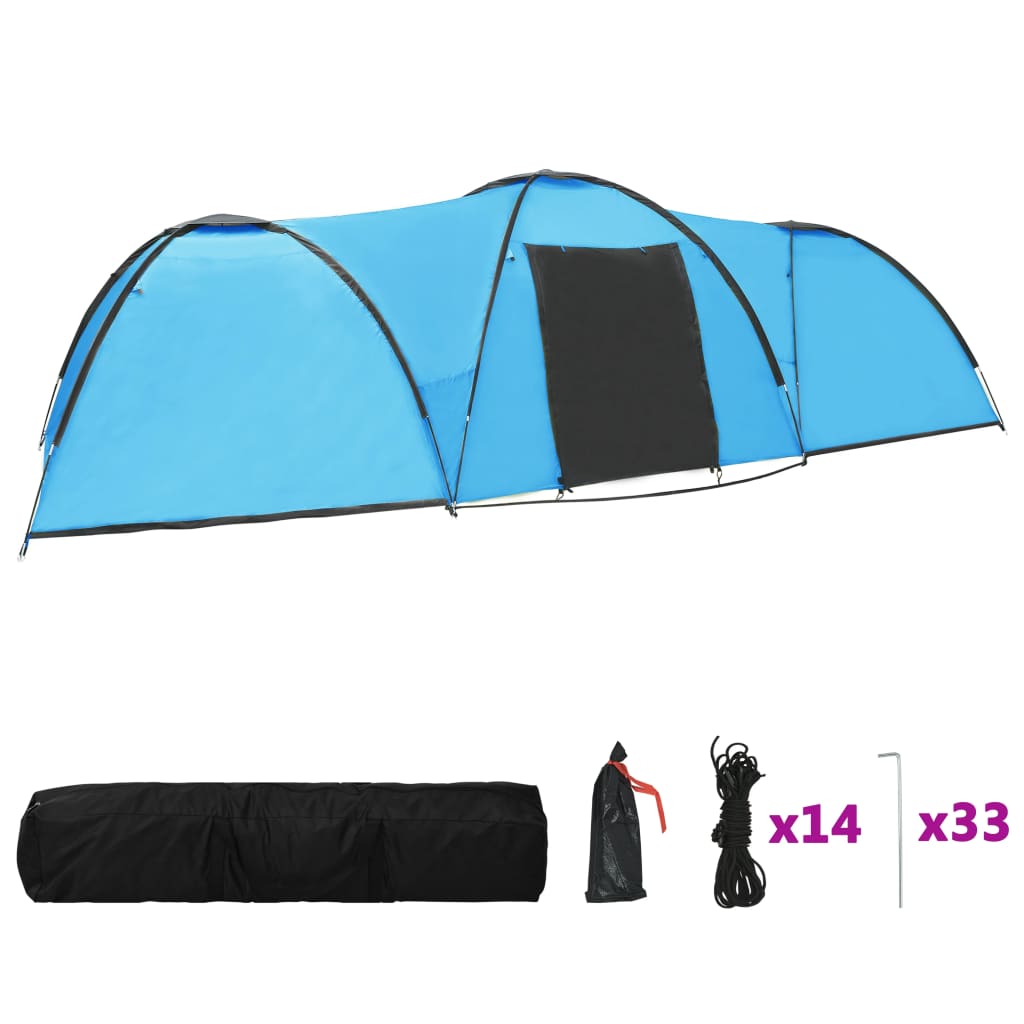 Camping-Zelt Iglu 650X240X190 Cm 8 Personen
