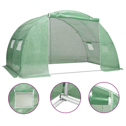 Gewächshaus 9 M² 4,5X2X2 M