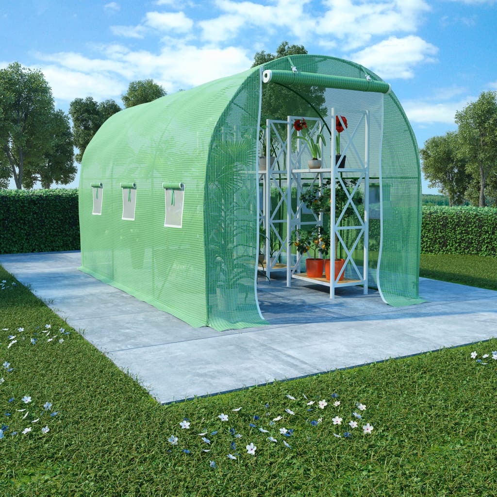 Gewächshaus 9 M² 4,5X2X2 M