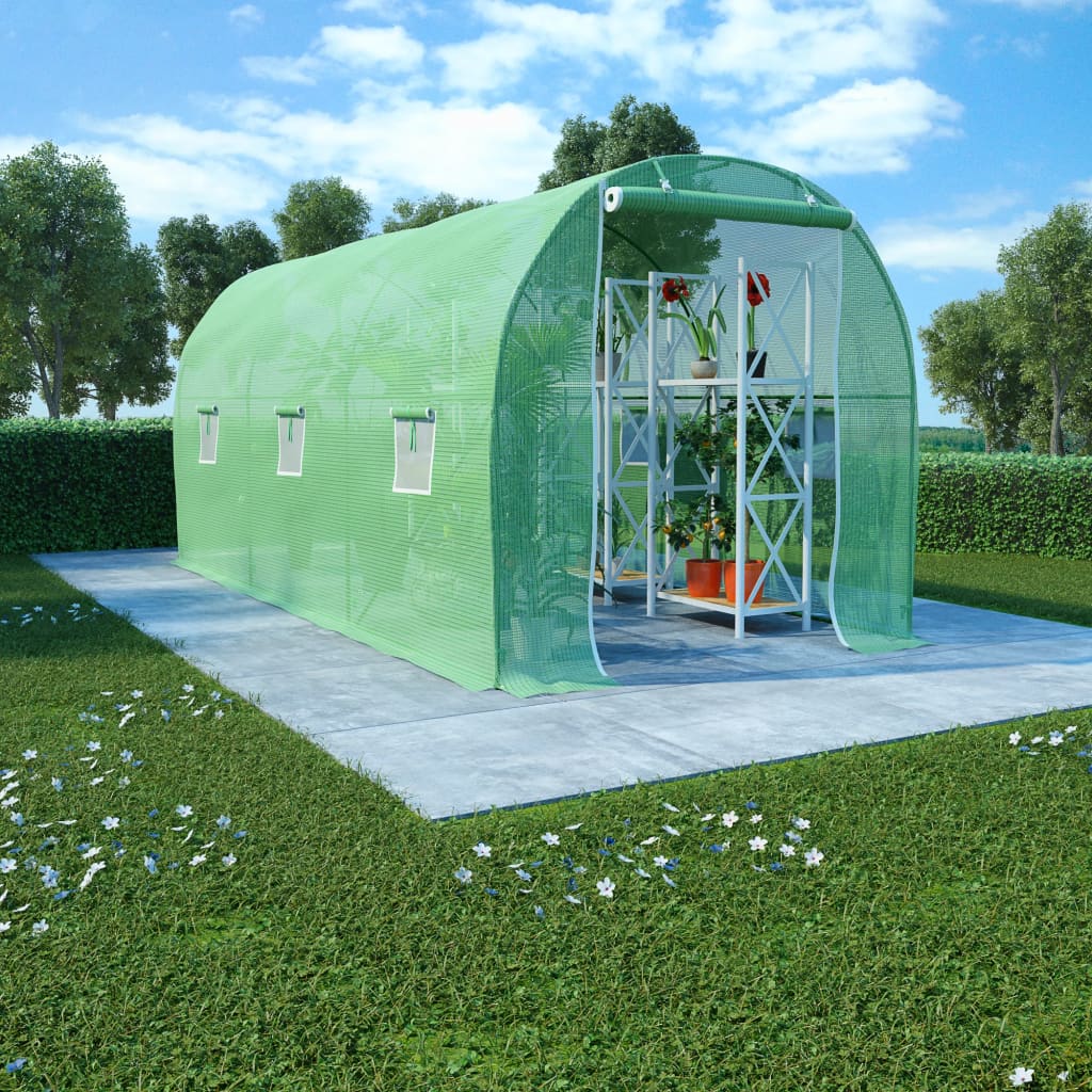 Gewächshaus 9 M² 4,5X2X2 M