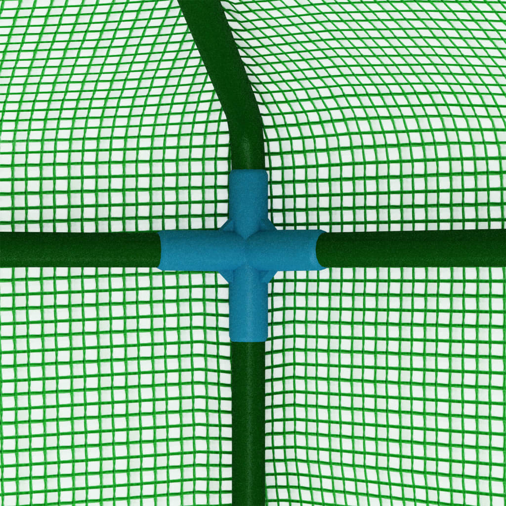 Gewächshaus Mit Ablagen Stahl 227X223 Cm