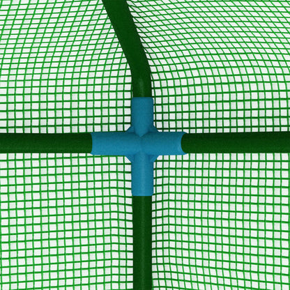 Gewächshaus Mit Stahlrahmen 0,5 M² 1X0,5X1,9 M
