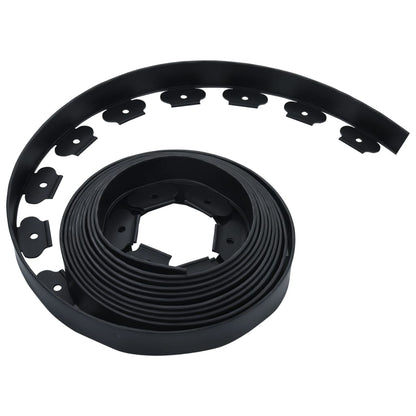 Flexible Rasenkante Mit 30 Nägeln 10 M 5 Cm