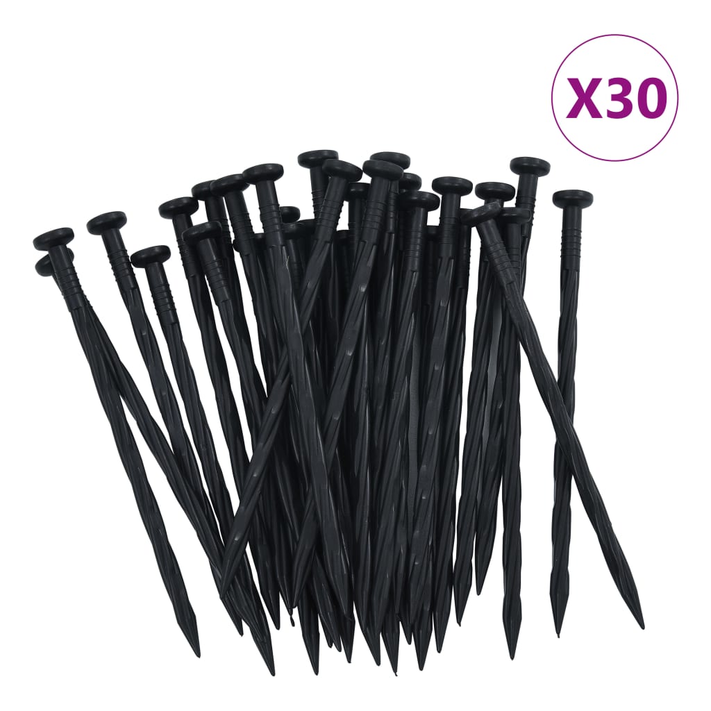 Flexible Rasenkante Mit 30 Nägeln 10 M 5 Cm