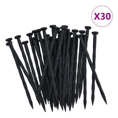 Flexible Rasenkante Mit 30 Nägeln 10 M 5 Cm
