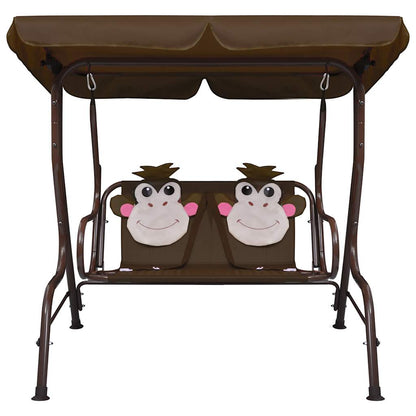 Kinder-Hollywoodschaukel 115×75×110 Cm Stoff