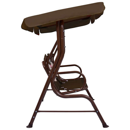Kinder-Hollywoodschaukel 115×75×110 Cm Stoff