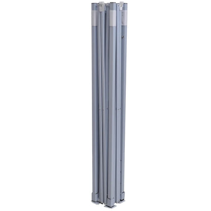 Profi-Partyzelt Faltbar 2×2 M Stahl