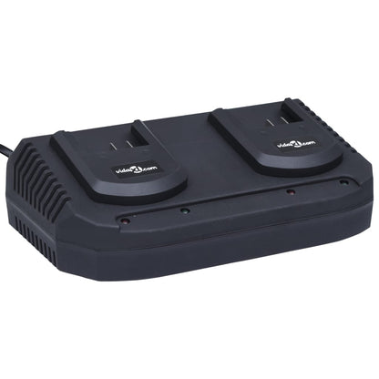 Kabelloser Rasenmäher Mit Zwei Akku-Packs 20V 2000 Mah Li-Ion