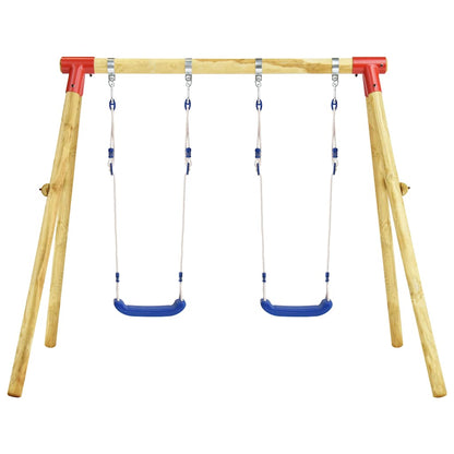Schaukel-Set 230X130X166 Cm Kiefernholz