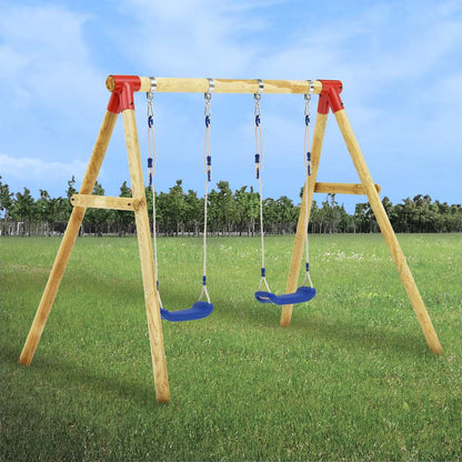 Schaukel-Set 230X130X166 Cm Kiefernholz