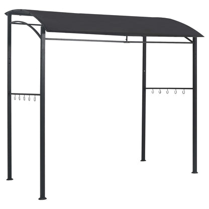 Bbq-Pavillon 215X150X220 Cm Anthrazit Stahl