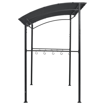 Bbq-Pavillon 215X150X220 Cm Anthrazit Stahl