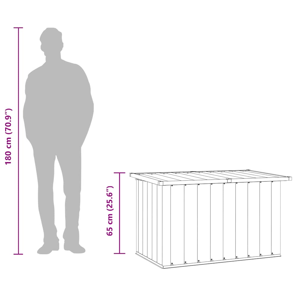 Gartenbox 109X67X65 Cm