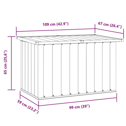 Gartenbox 109X67X65 Cm