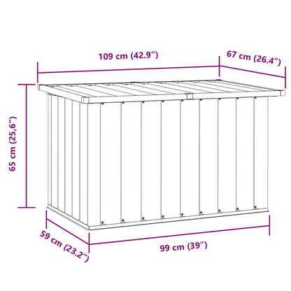 Gartenbox 109X67X65 Cm