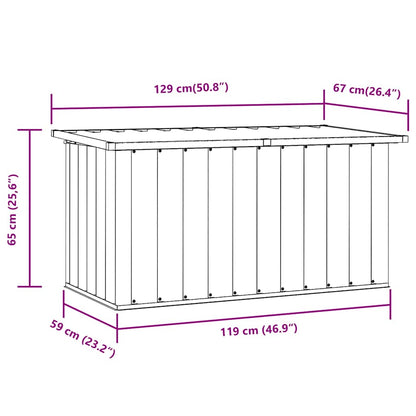 Gartenbox 129X67X65 Cm