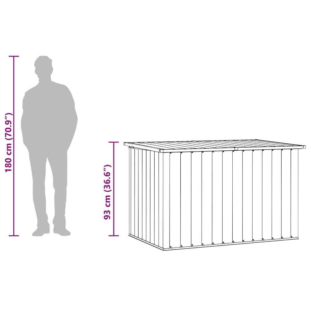 Gartenbox 149X99X93 Cm