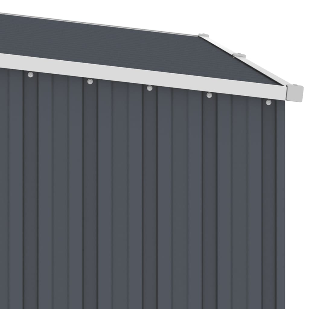 Garten Brennholzlager 245X98X159 Cm Verzinkter Stahl