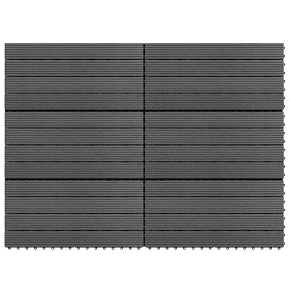 Terrassenfliese 6 Pcs 60 X 30 Cm Wpc
