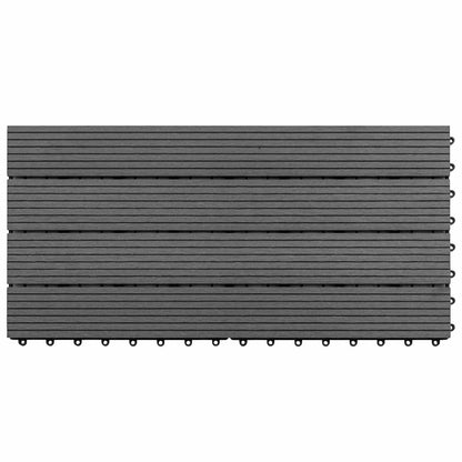 Terrassenfliese 6 Pcs 60 X 30 Cm Wpc
