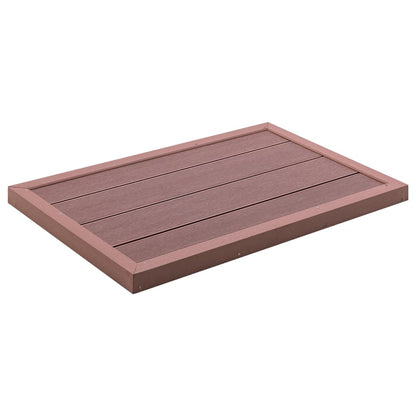 Bodenelement Für Solardusche 101X63X5,5 Cm Wpc