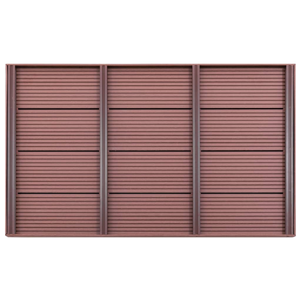 Bodenelement Für Solardusche 101X63X5,5 Cm Wpc