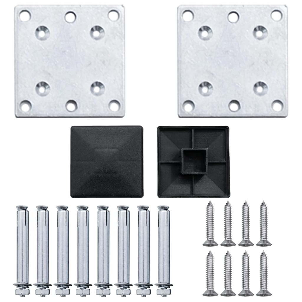 Gartenzaun Wpc 180×105 Cm