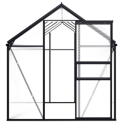 Gewächshaus Anthrazit Aluminium 5,89 M²