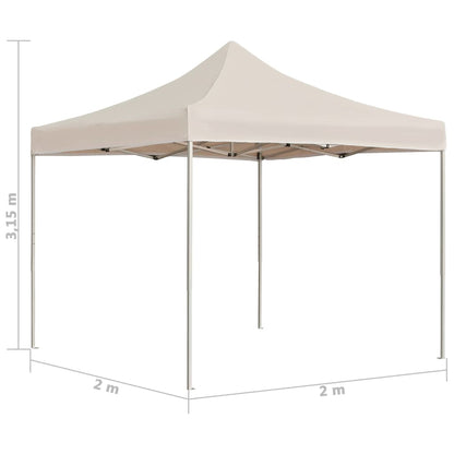 Profi-Partyzelt Faltbar Aluminium 2X2 M