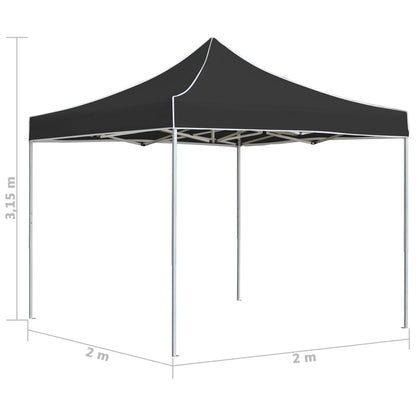 Profi-Partyzelt Faltbar Aluminium 2X2 M