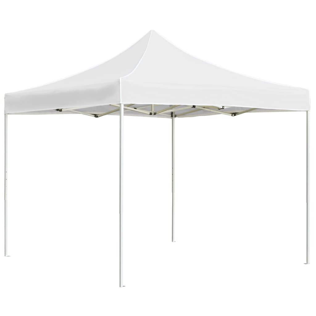 Profi-Partyzelt Faltbar Aluminium 2X2 M Weiß